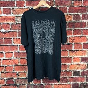 Jordan Nike Mens Black T-shirt XXL